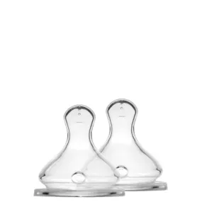 2 Bottle Nipples - Medium flow
