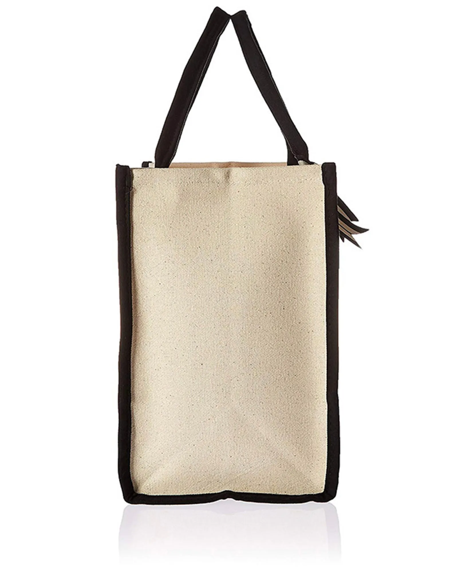 26 Letters Initial Canvas Tote Bag