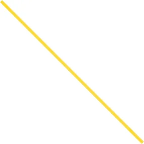 6 x 5/32" Yellow Paper Twist Ties