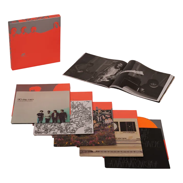 90 DAY MEN – WE BLAME CHICAGO (CLEAR & TRANSPARENT ORANGE) - LP •