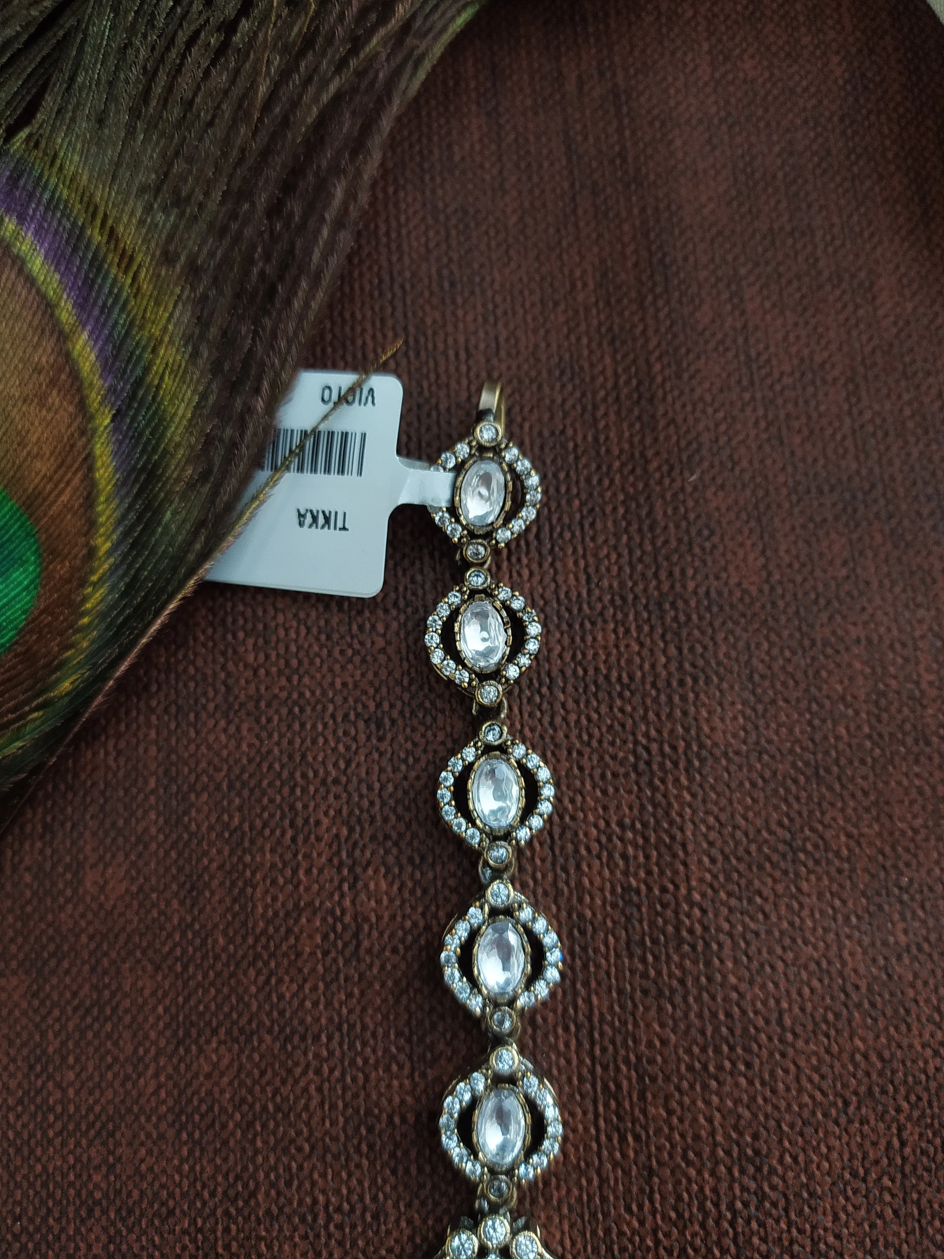 A Timeless Symphony Of Beautiful Victorian Diamond Polki Kundan Tikka Collection