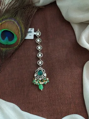 A Timeless Symphony Of Beautiful Victorian Diamond Polki Kundan Tikka Collection