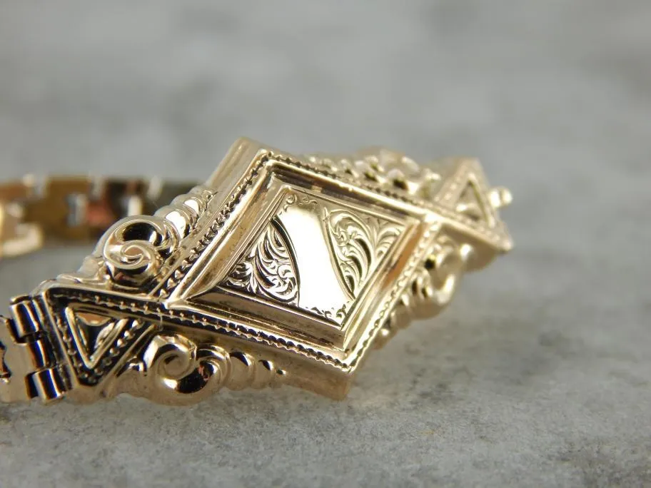 Antique Early 1900's Baby Bracelet to Engrave