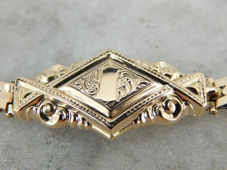 Antique Early 1900's Baby Bracelet to Engrave