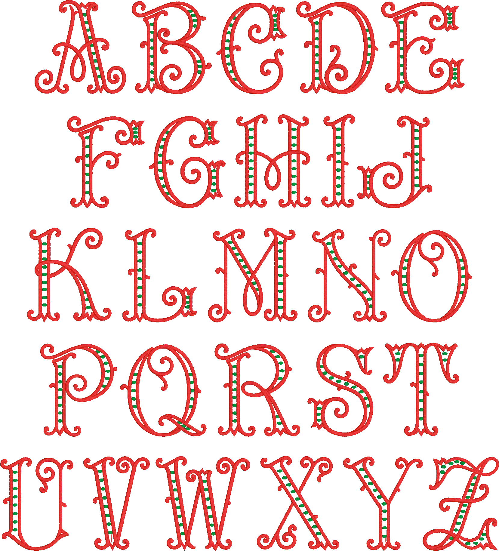 Arabesque Monogram | LARGE