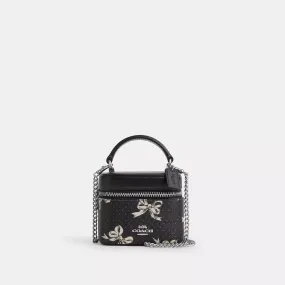 Ava Crossbody Bag With Bow Print