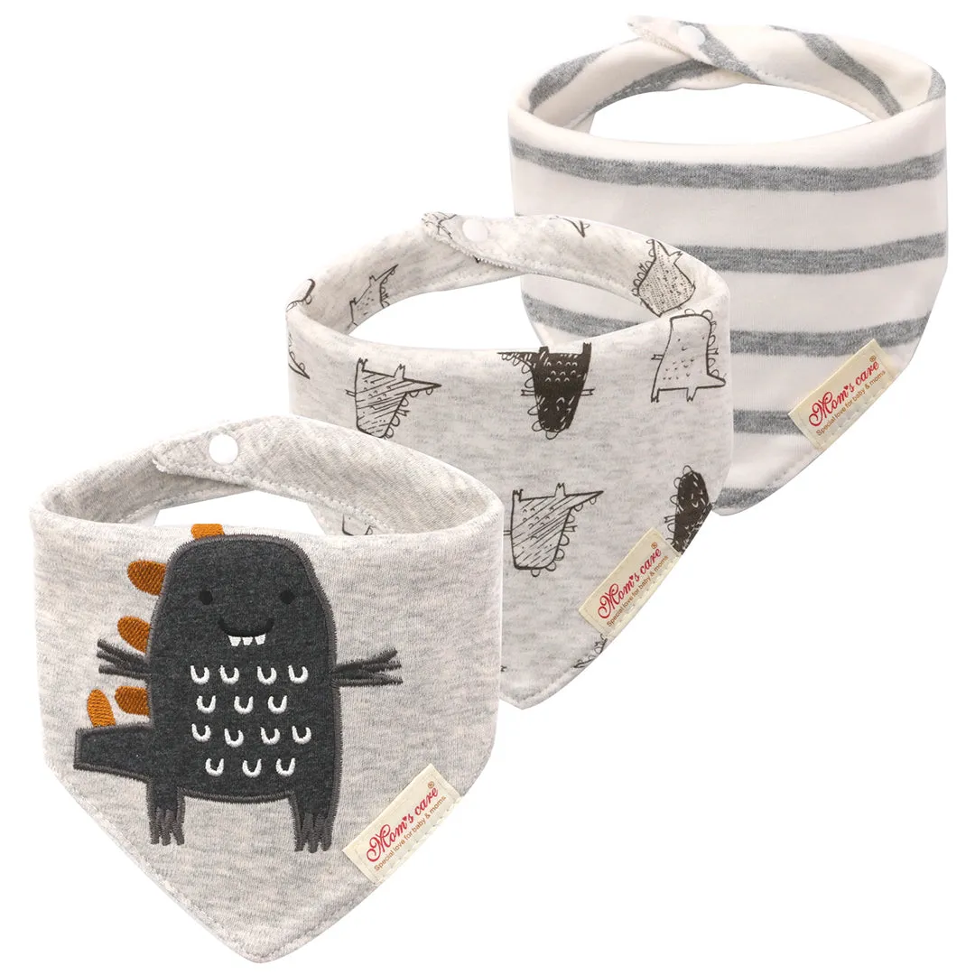 Baby bibs cotton with snap