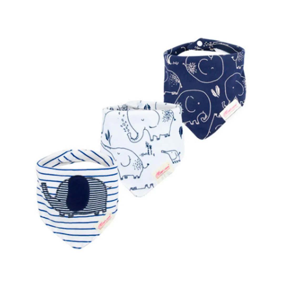 Baby bibs cotton with snap