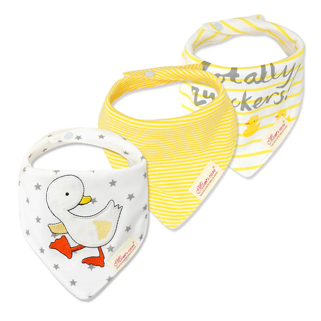Baby bibs cotton with snap