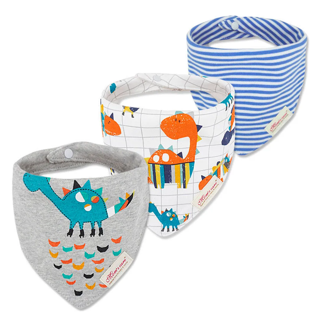Baby bibs cotton with snap