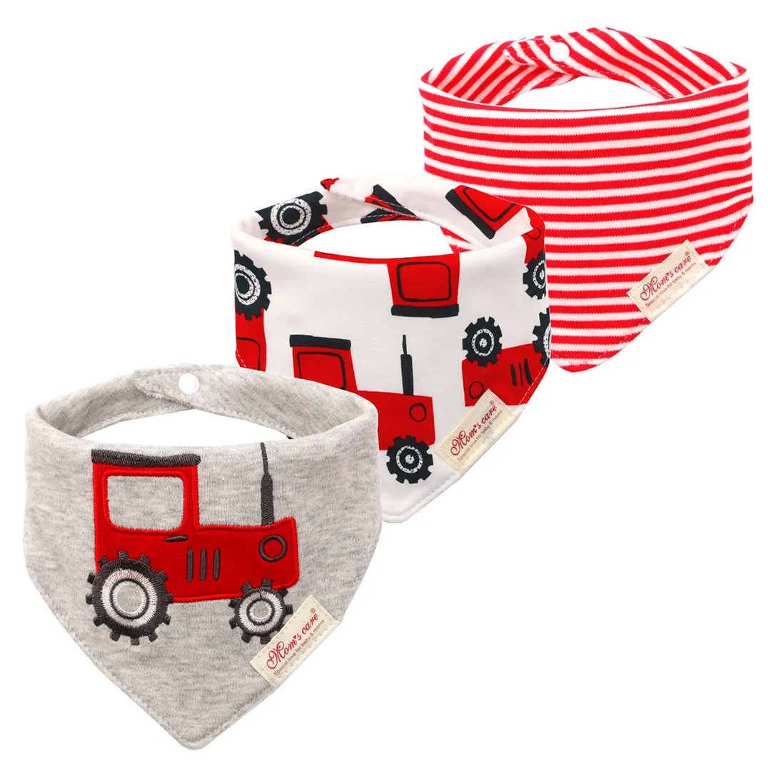 Baby bibs cotton with snap