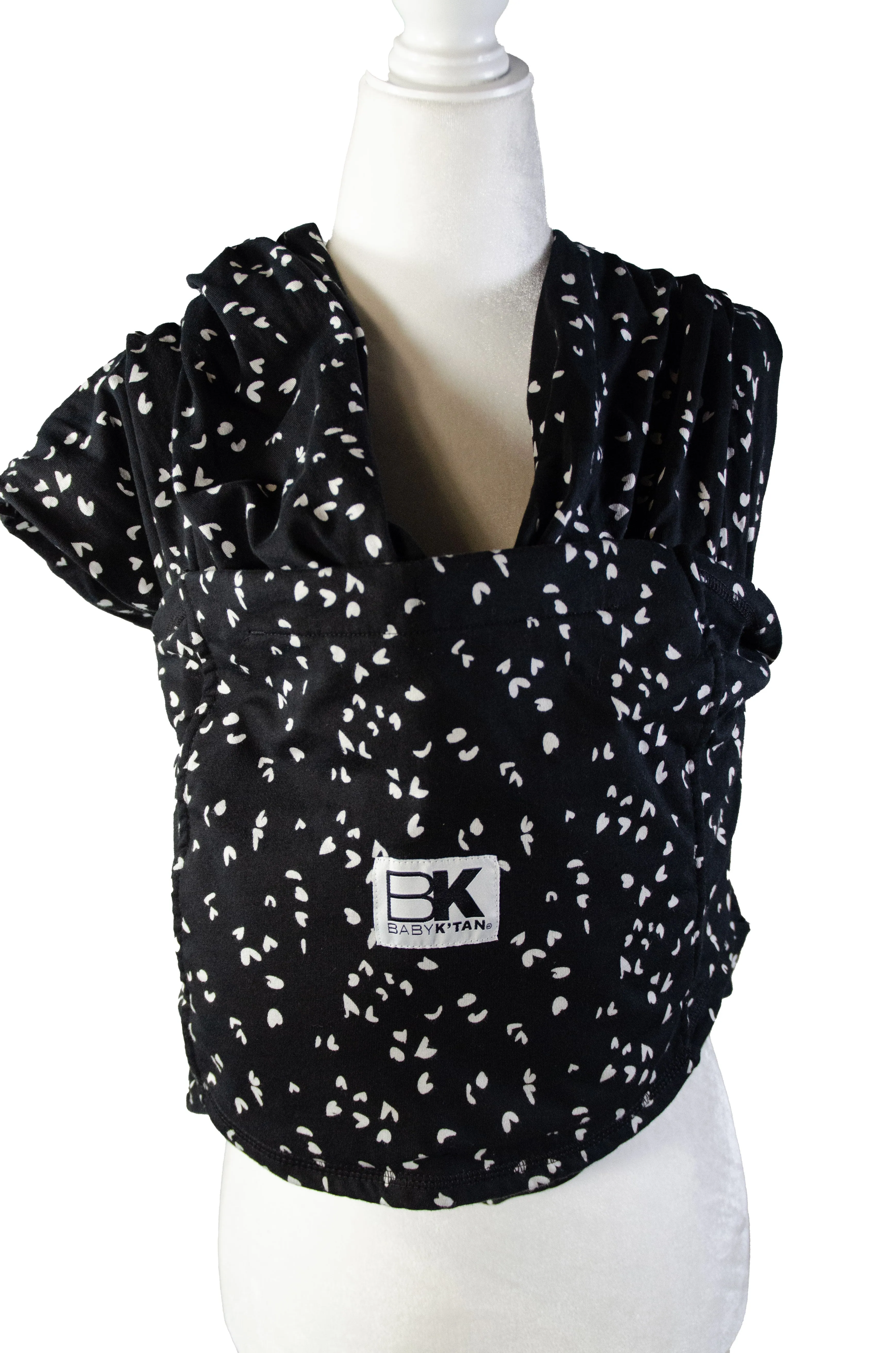 Baby K'tan Original Baby Carrier - Sweetheart Black - L