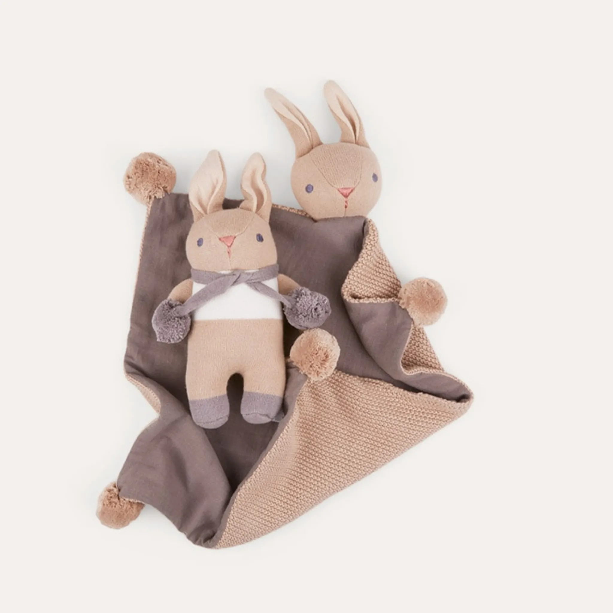 Baby Threads Taupe Bunny Gift Set