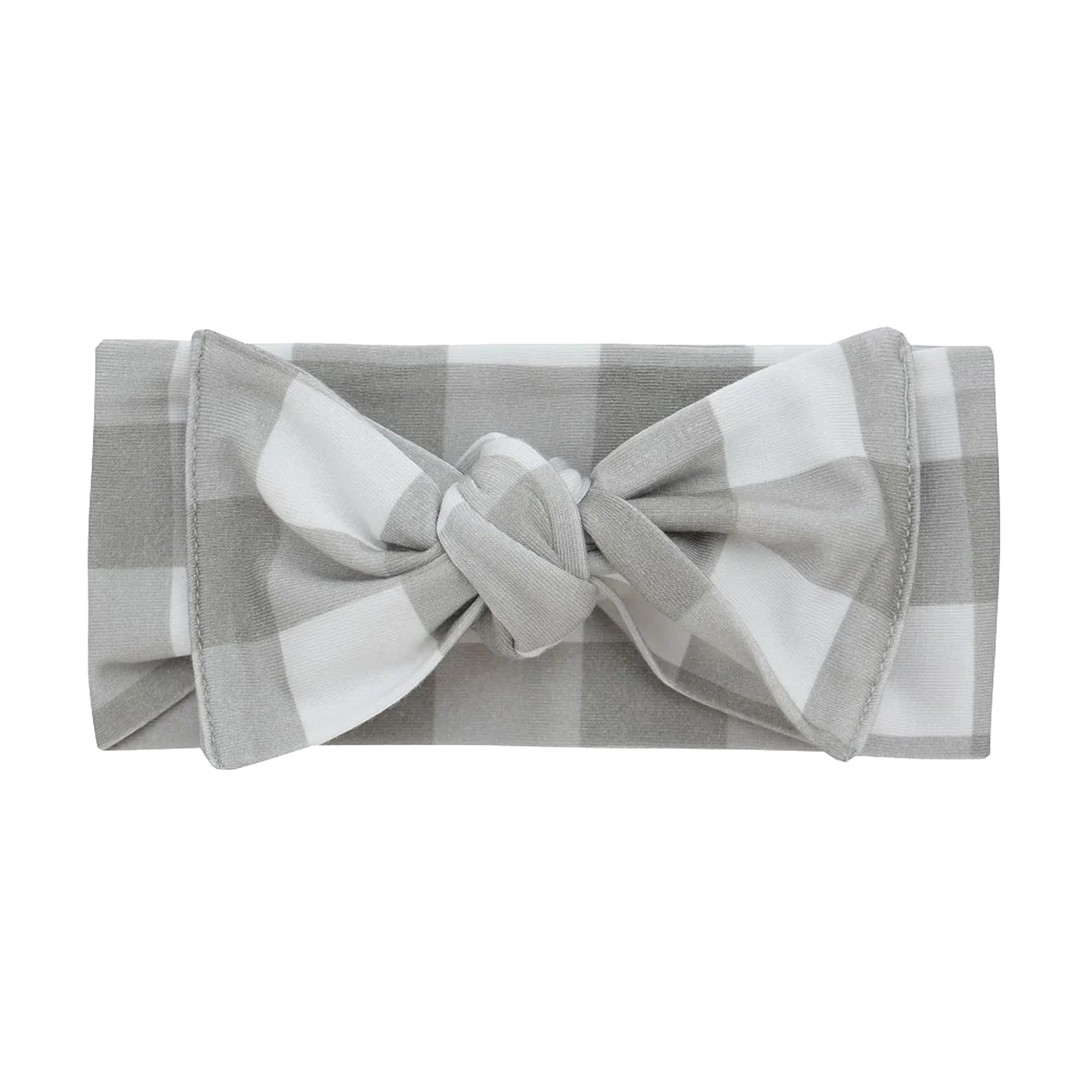 BELAN J Adjustable Headband - Sage Plaid