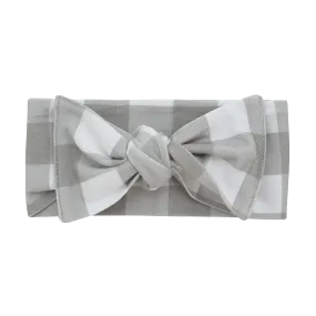 BELAN J Adjustable Headband - Sage Plaid