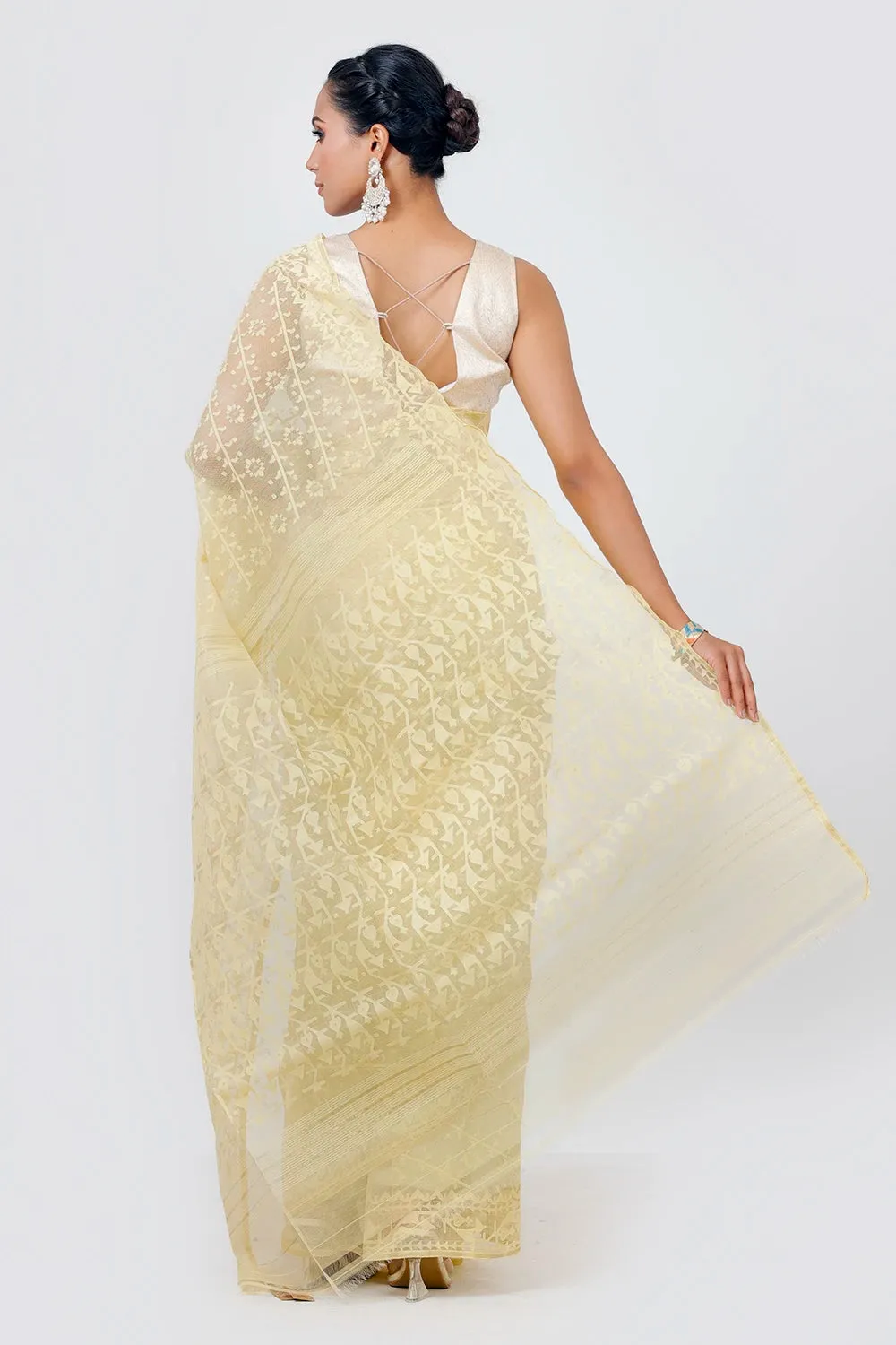 Belwari Jamdani Saree