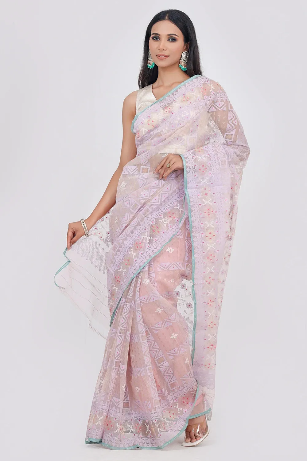 Belwari Jamdani Saree