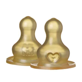 BIBS Replacement Nipple 2 Pack - Medium