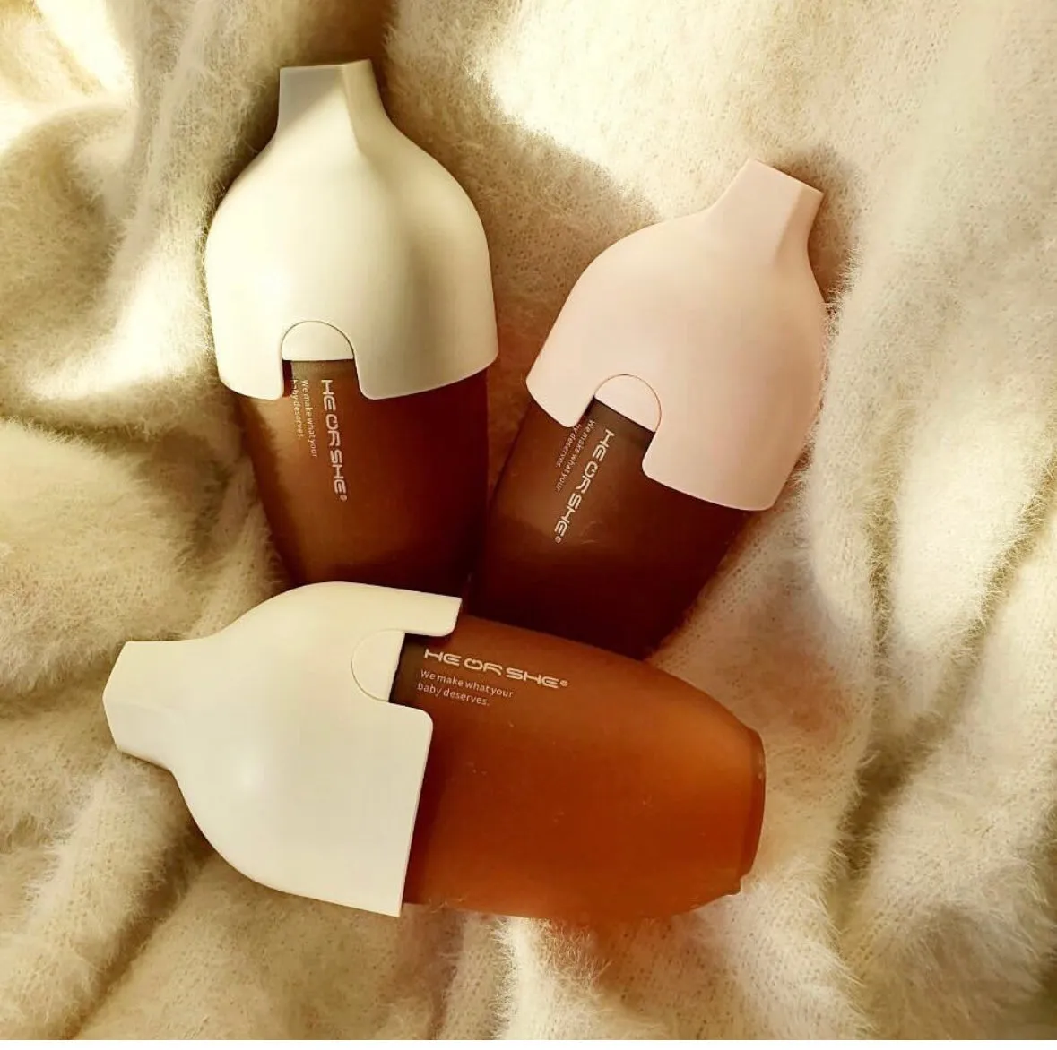 Bundle Deal: Kiwy Cube Baby Steriliser & Dryer/HeOrShe Anti-colic Silicone Bottles