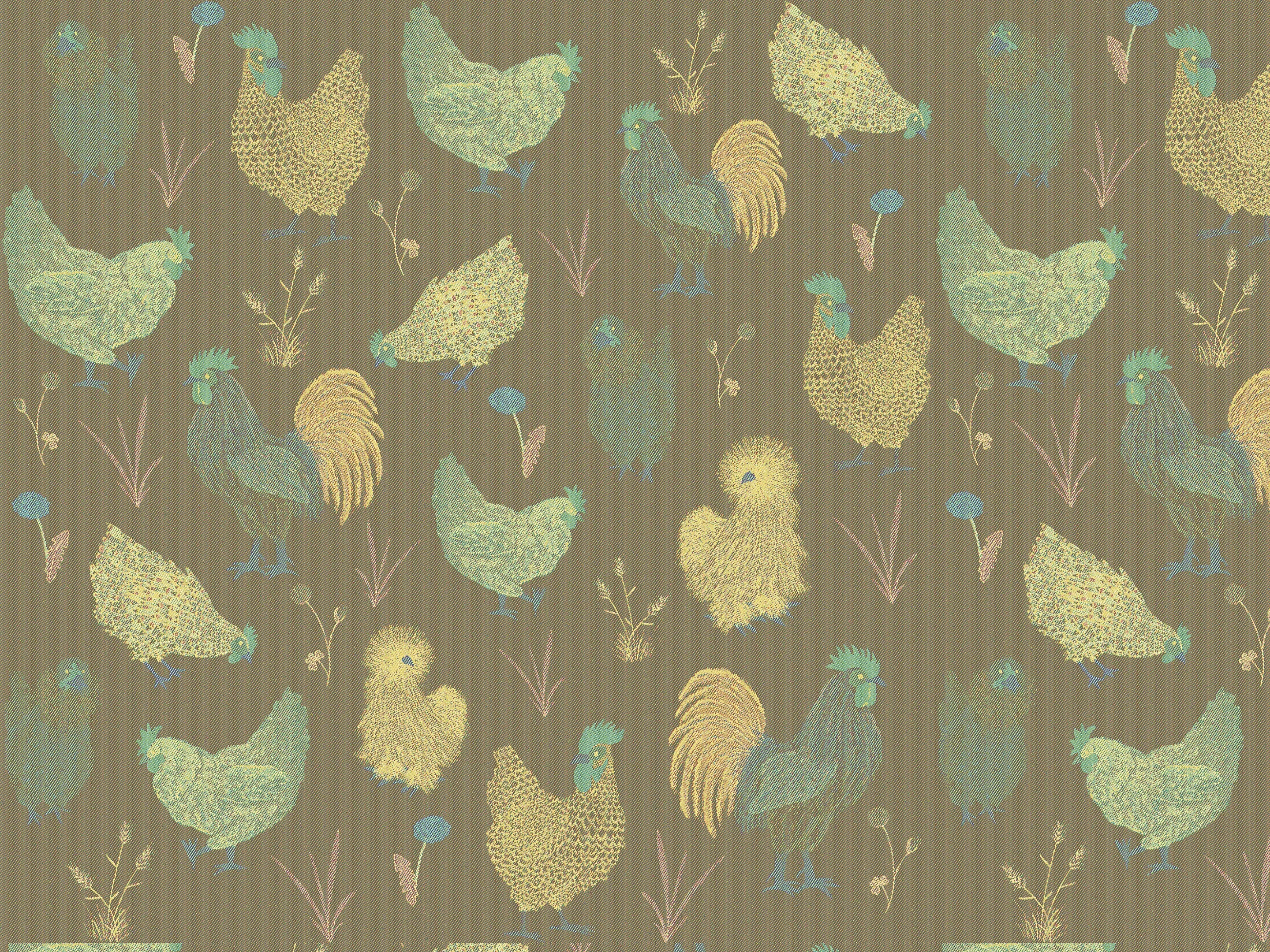 Chickens Exclusive by LennyLamb x Little Zen One Toddler Onbuhimo