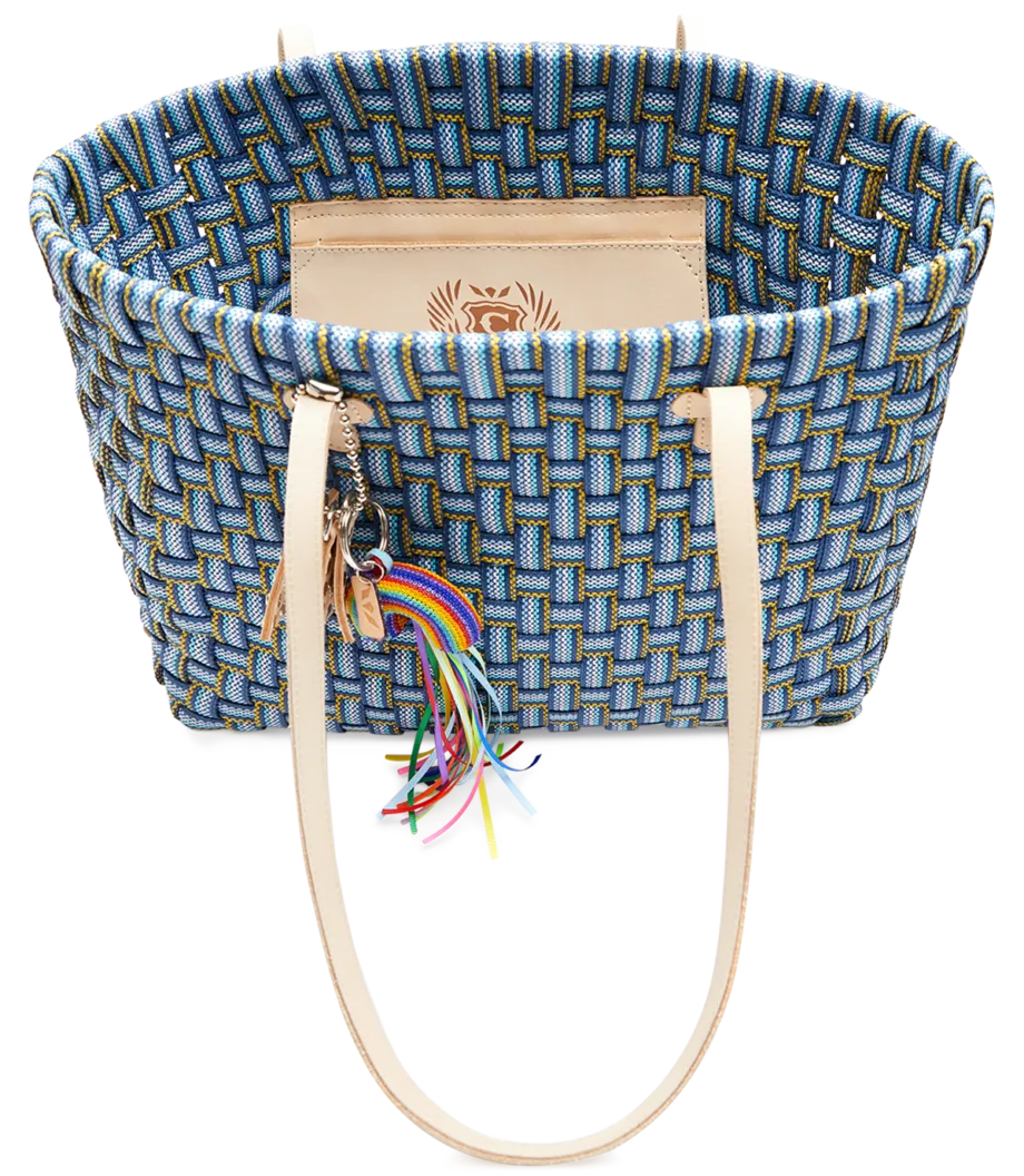 Consuela Woven Tote- Medina