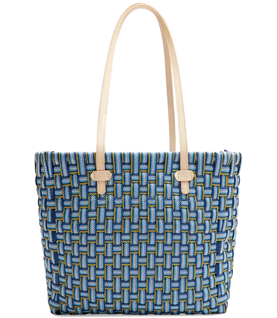Consuela Woven Tote- Medina