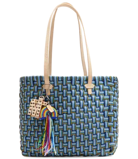 Consuela Woven Tote- Medina