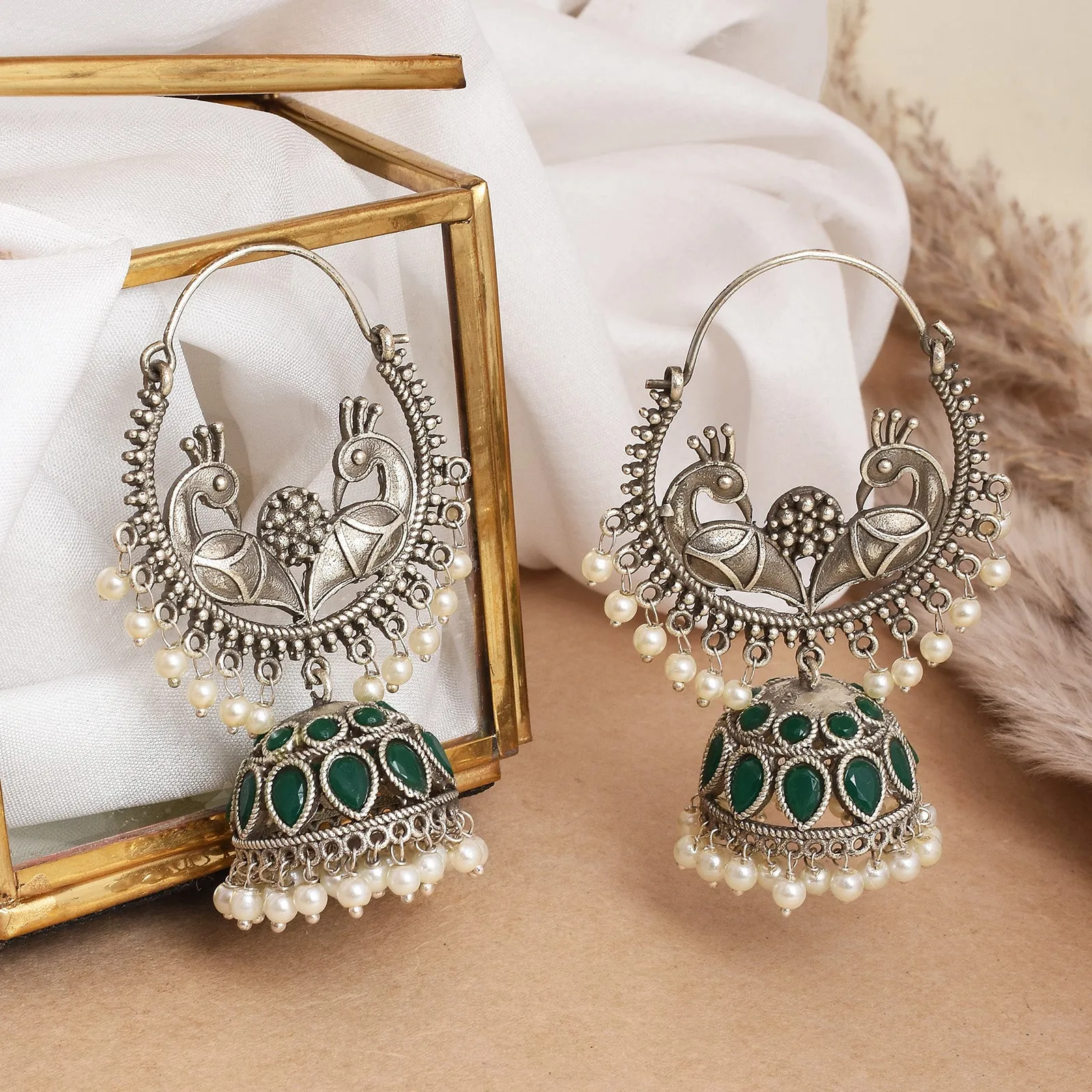 Divya Jhumki Earrings - wxo