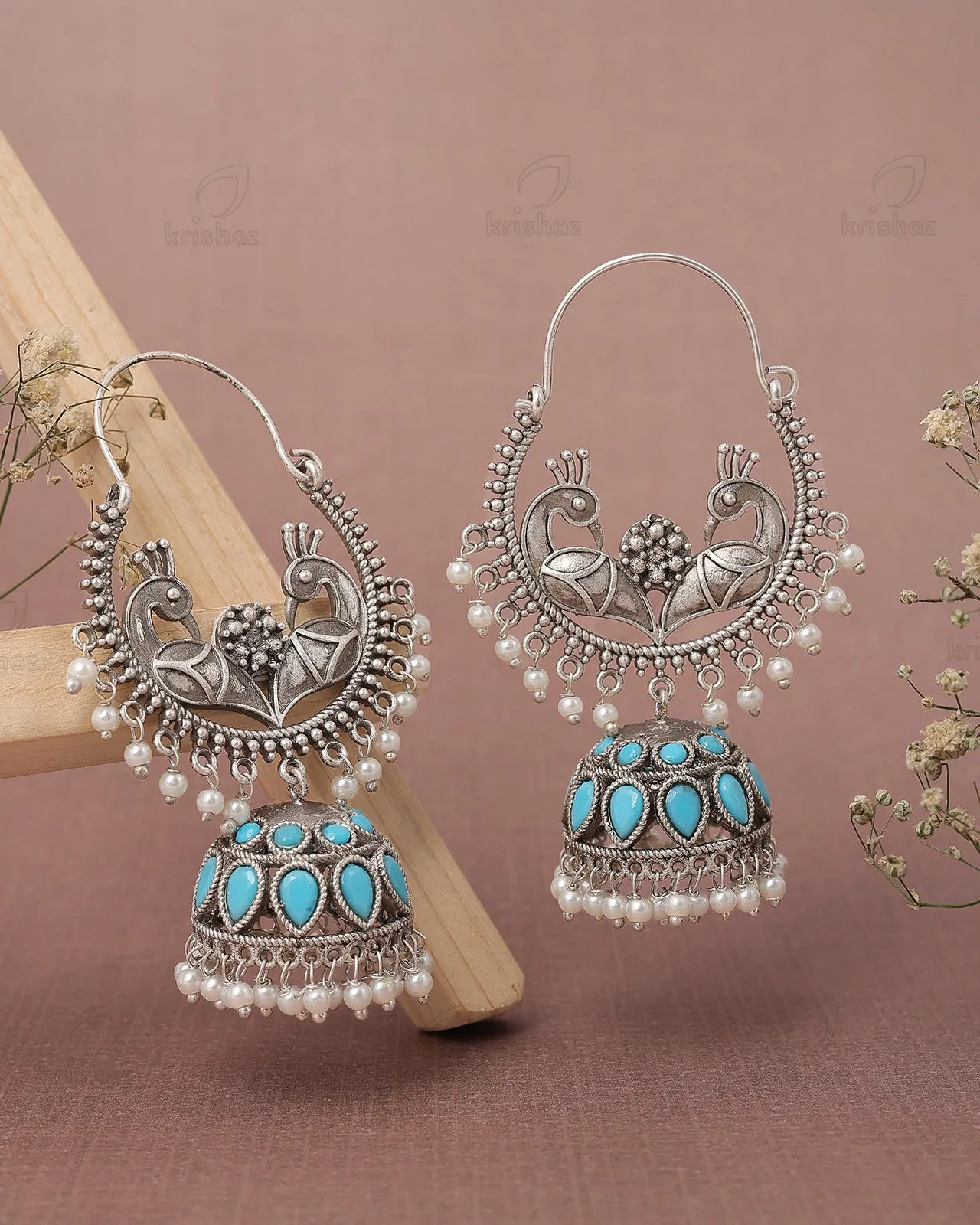 Divya Jhumki Earrings - wxo