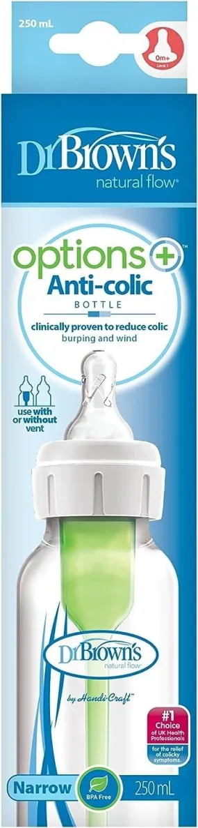 Dr. Brown's Narrow Neck Feeding Bottle: 250ml Junior