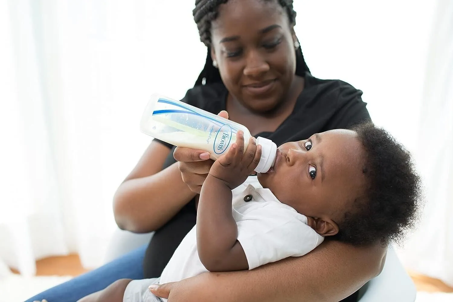 Dr. Brown's Narrow Neck Feeding Bottle: 250ml Junior