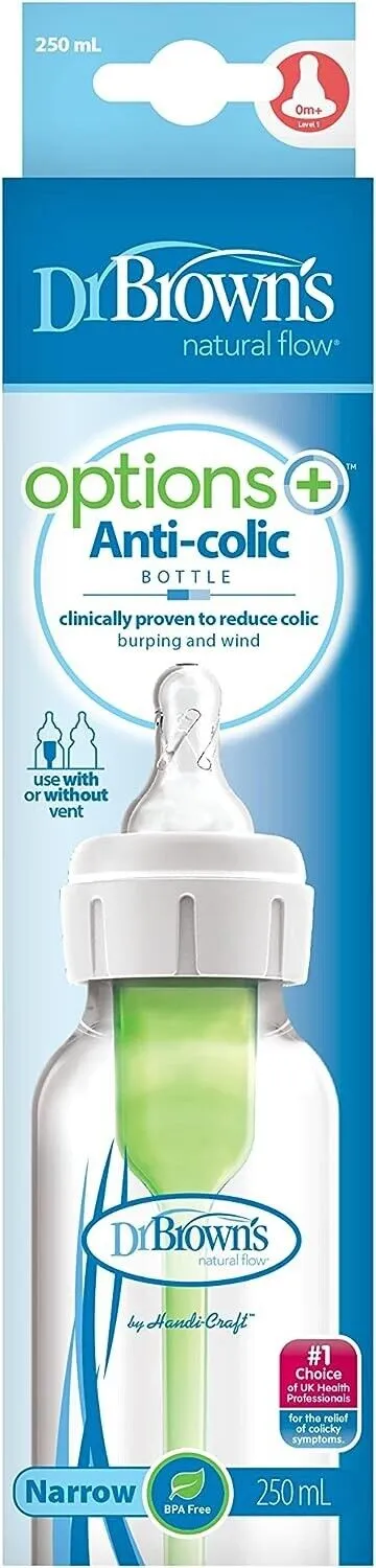 Dr. Brown's Narrow Neck Feeding Bottle: 250ml Junior