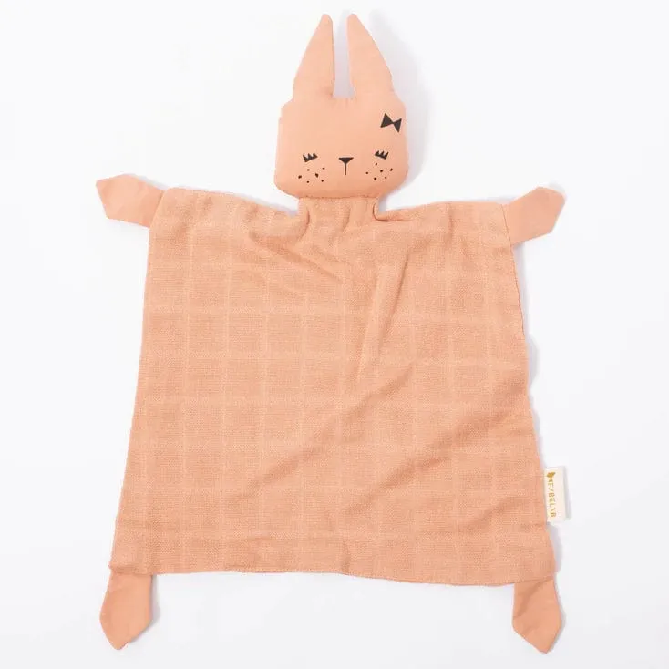 Fabelab's Animal Cuddle Bunny Old Rose