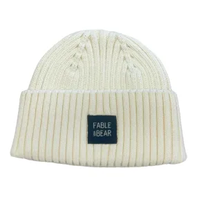 Fable & Bear - Cream Rib hat