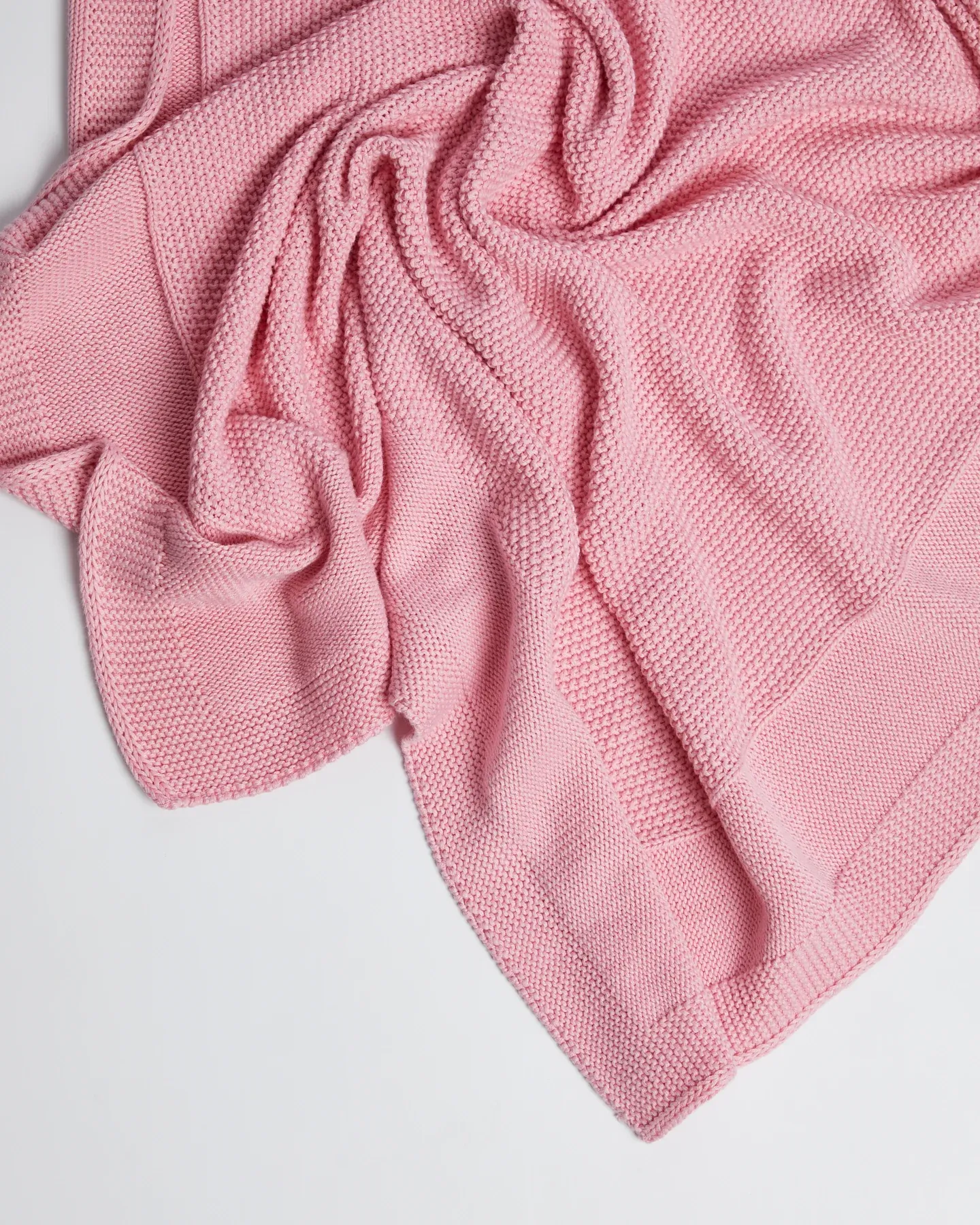 Foxford Cellular Cotton Baby Blanket - Pink