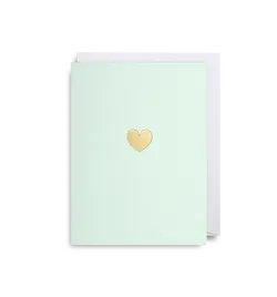 Gold Heart Card