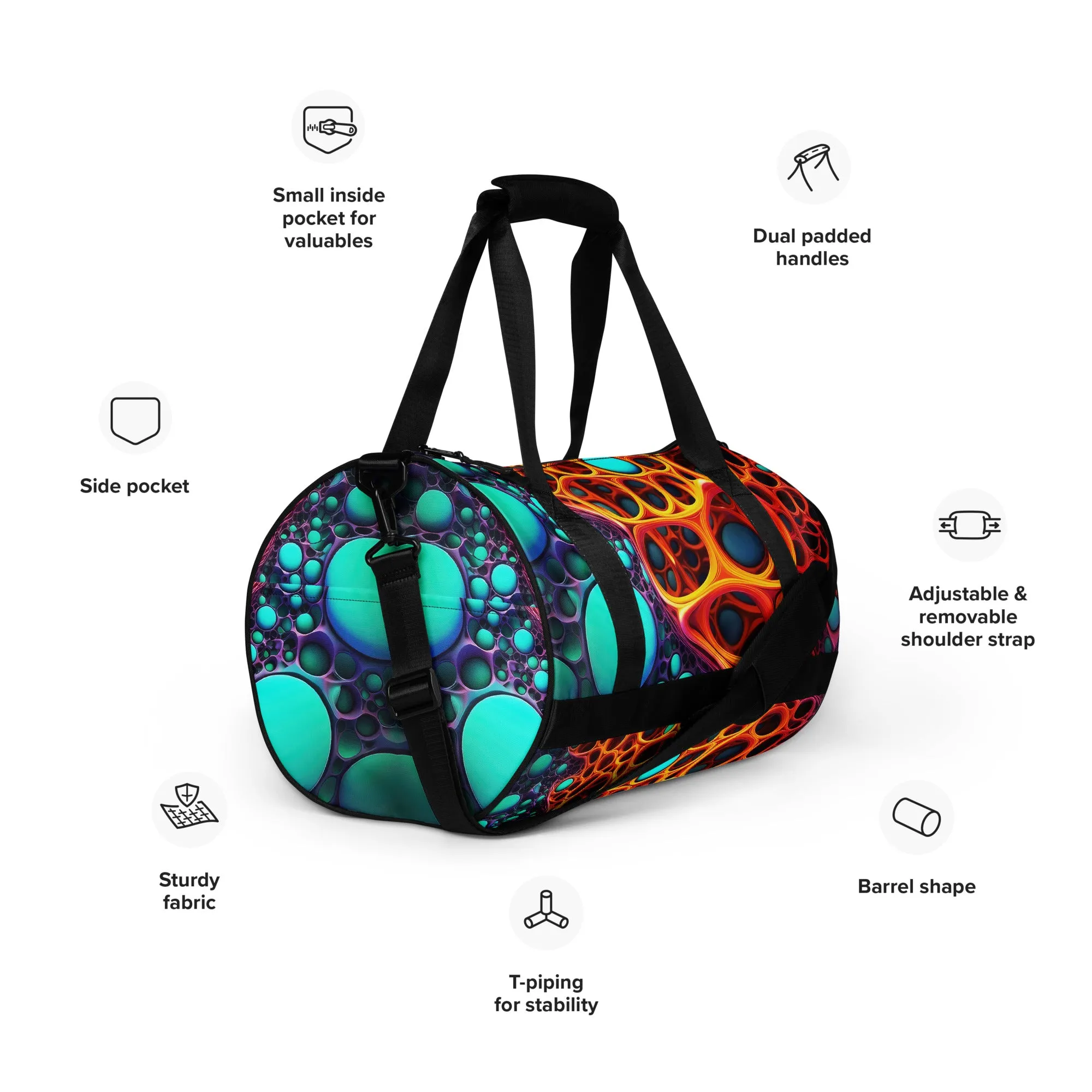 Gym Bag Pores & Channels