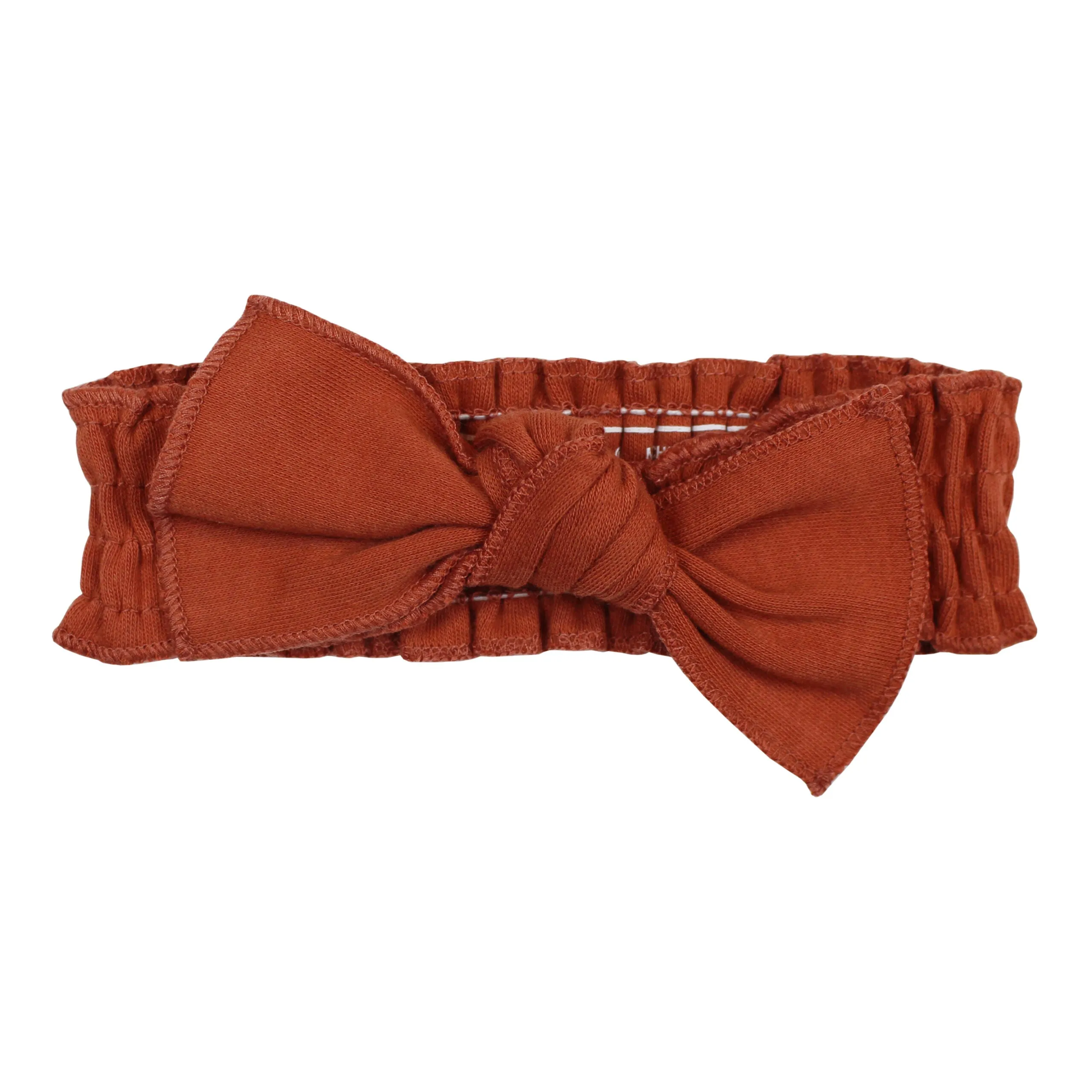 Harvest Organic Smocked Tie Headband