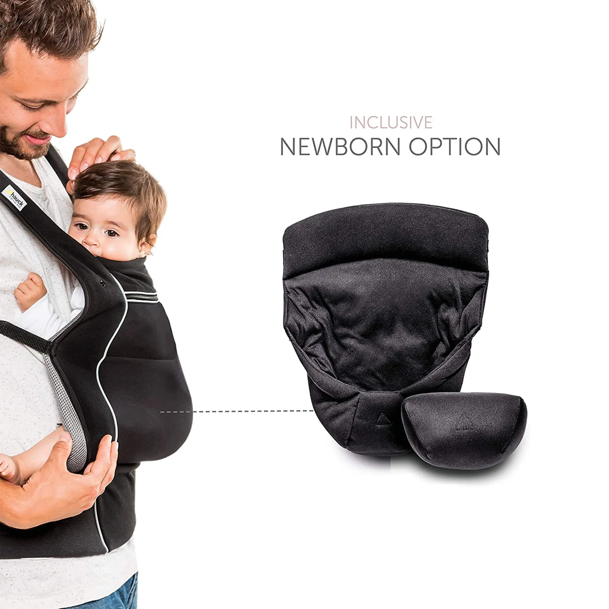 Hauck Close to Me Baby Carrier Black Birth  to 9M