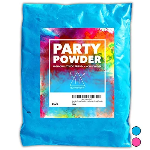 Hawwwy Colorful Powder for Gender Reveal - Pink, 2lbs - Creative Ideas Such as Burnout