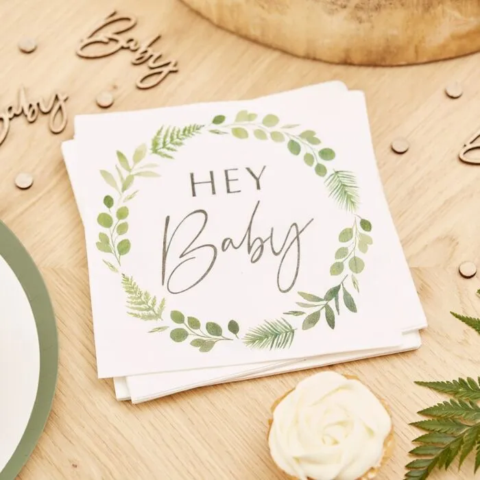 Hey Baby Paper Napkins
