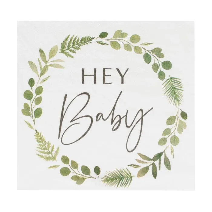 Hey Baby Paper Napkins