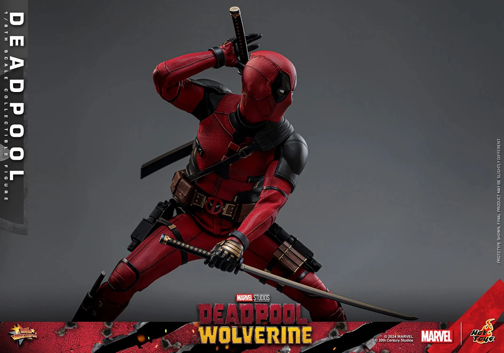 HOT TOYS MARVEL’S DEADPOOL & WOLVERINE - 1/6TH SCALE DEADPOOL COLLECTIBLE FIGURE - MMS746 (PRE-ORDER)