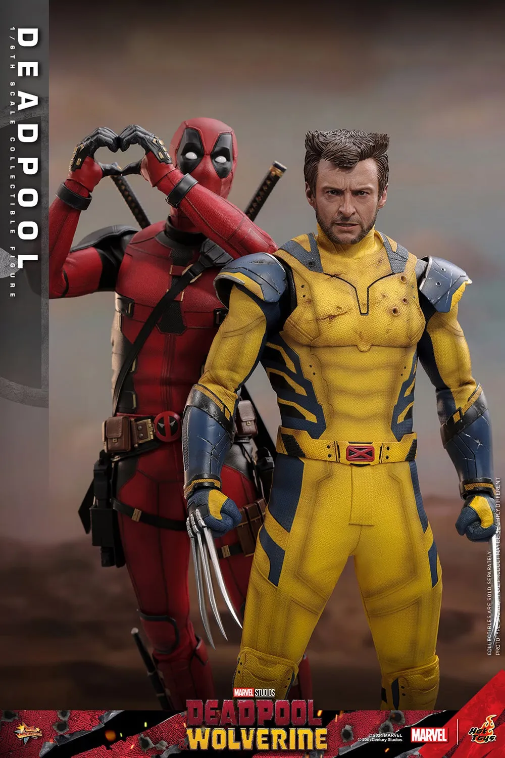 HOT TOYS MARVEL’S DEADPOOL & WOLVERINE - 1/6TH SCALE DEADPOOL COLLECTIBLE FIGURE - MMS746 (PRE-ORDER)