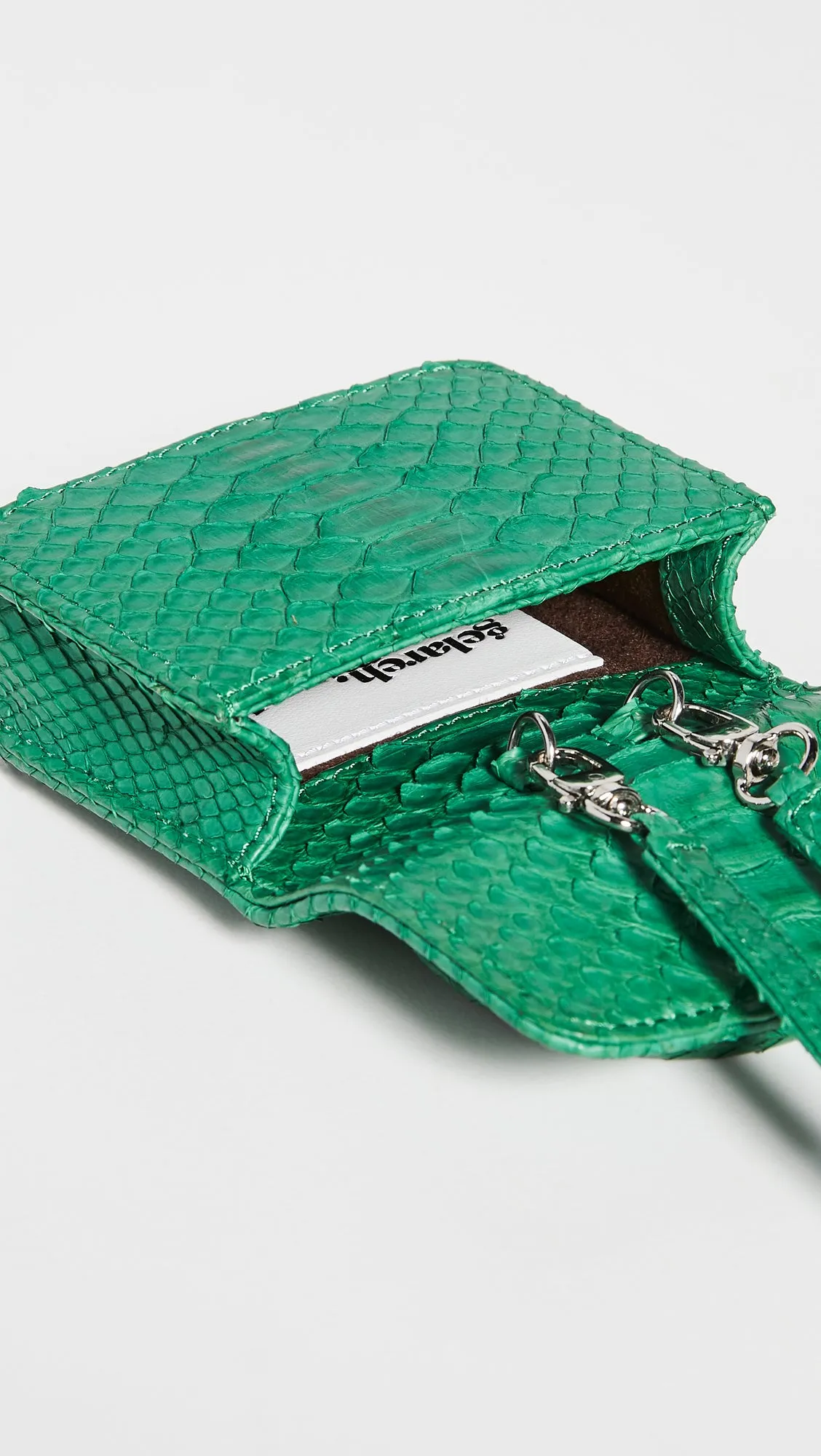 ITSY BITSY MICRO MINI GREEN TOP HANDLE BAG