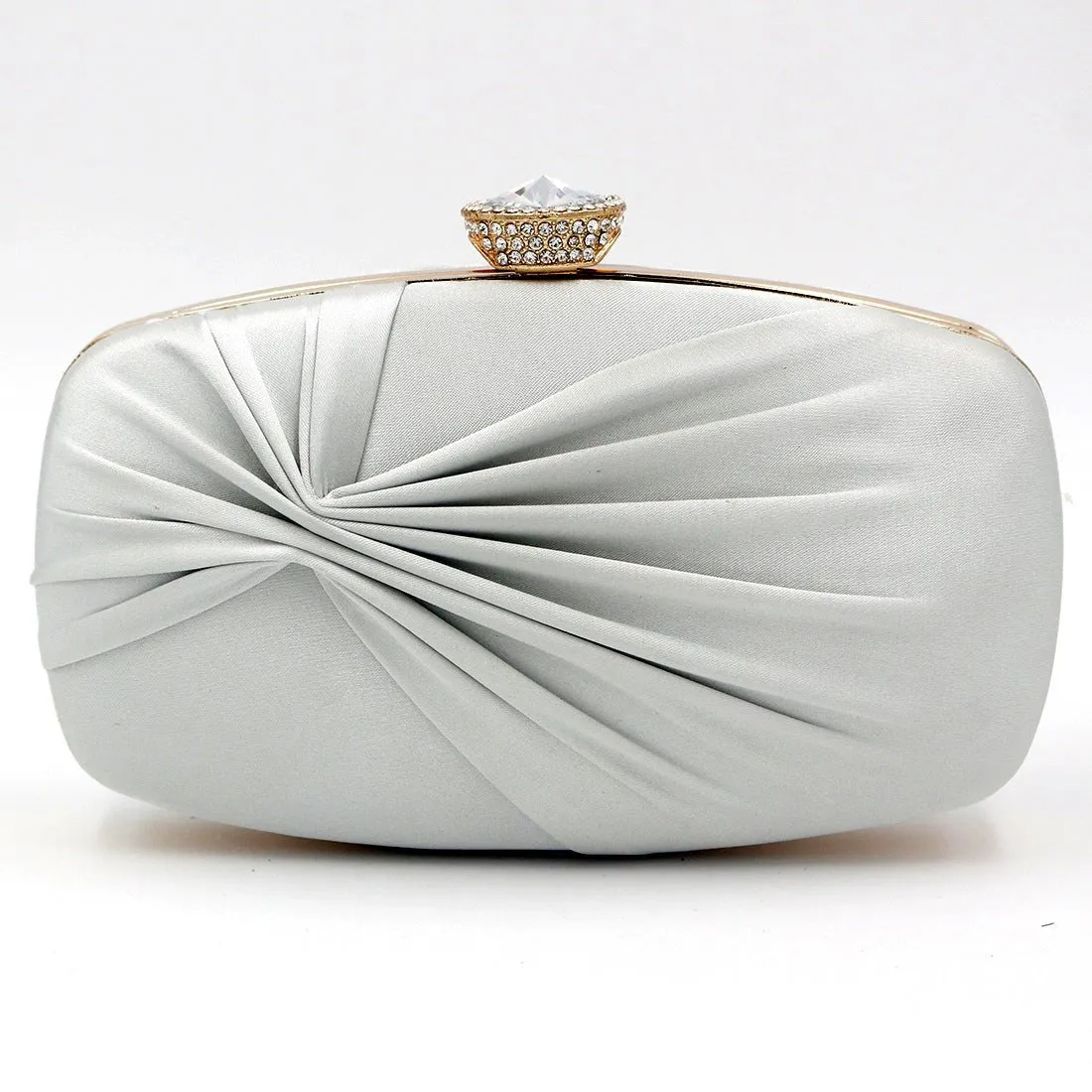 Luxy Moon Women Silk Wrinkled Evening Bags