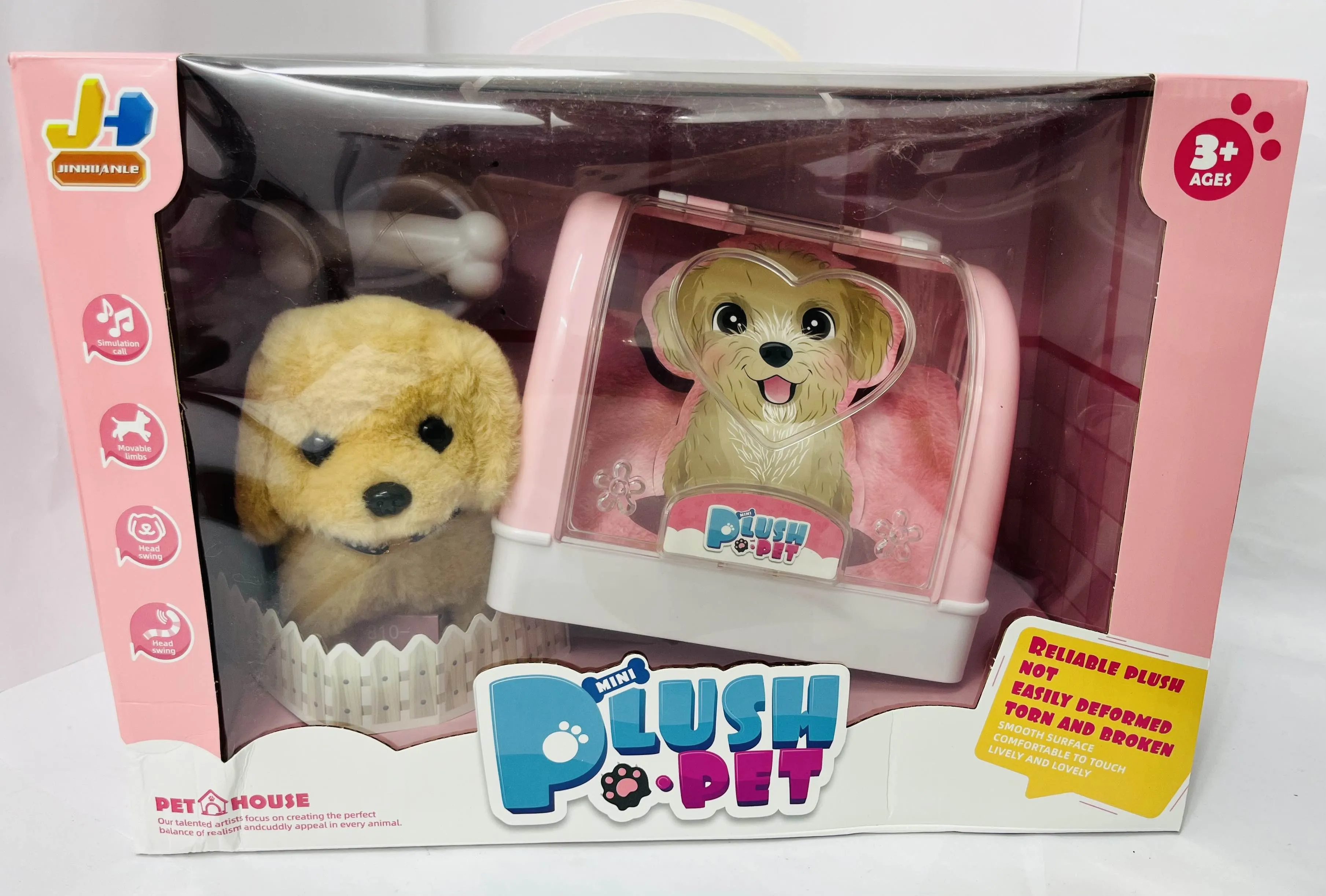 Mini Plush Pet Dog
