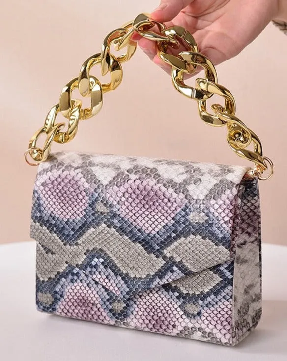 Mini Snake Print Bag