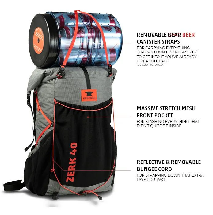 MOUNTAINSMITH ZERK 40L BACKPACK