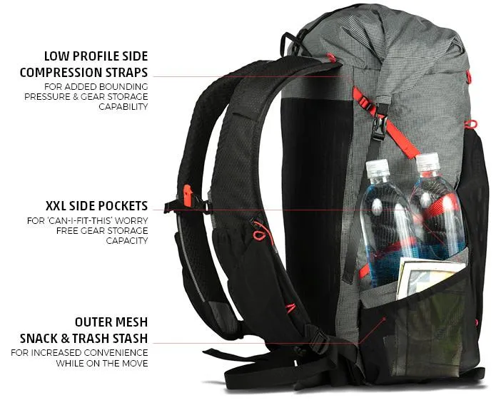 MOUNTAINSMITH ZERK 40L BACKPACK